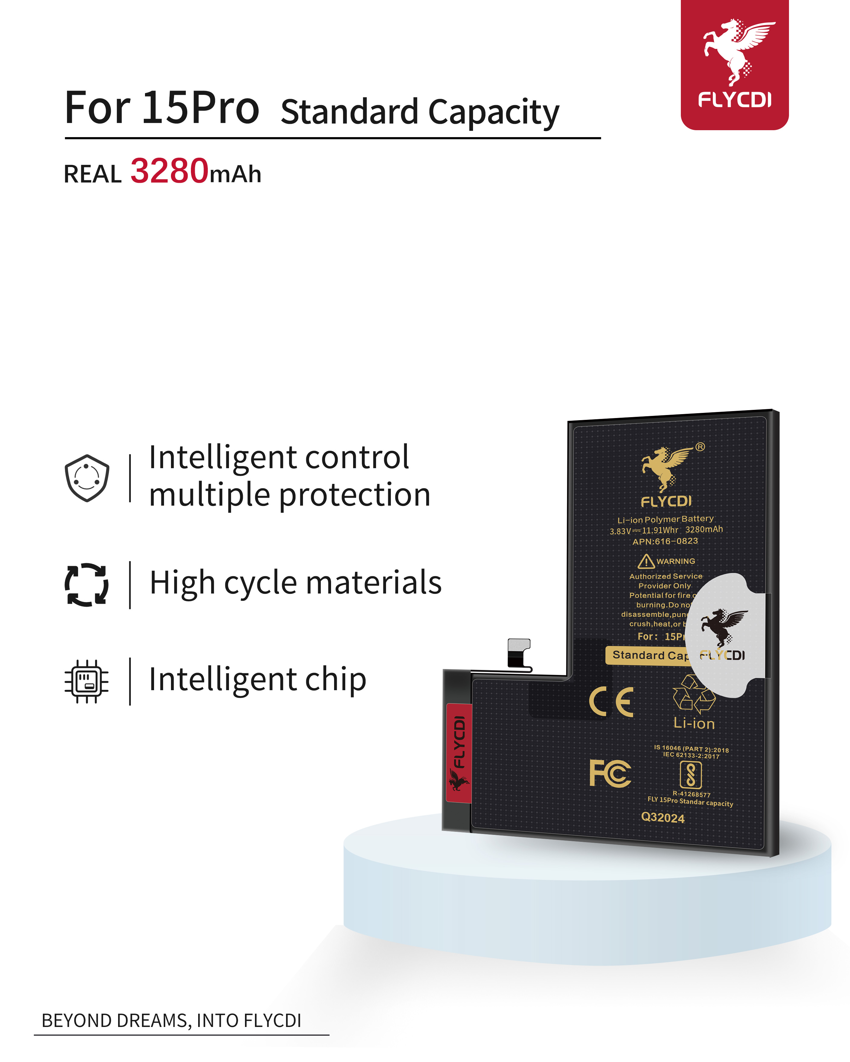15 Pro Standard Capacity 
