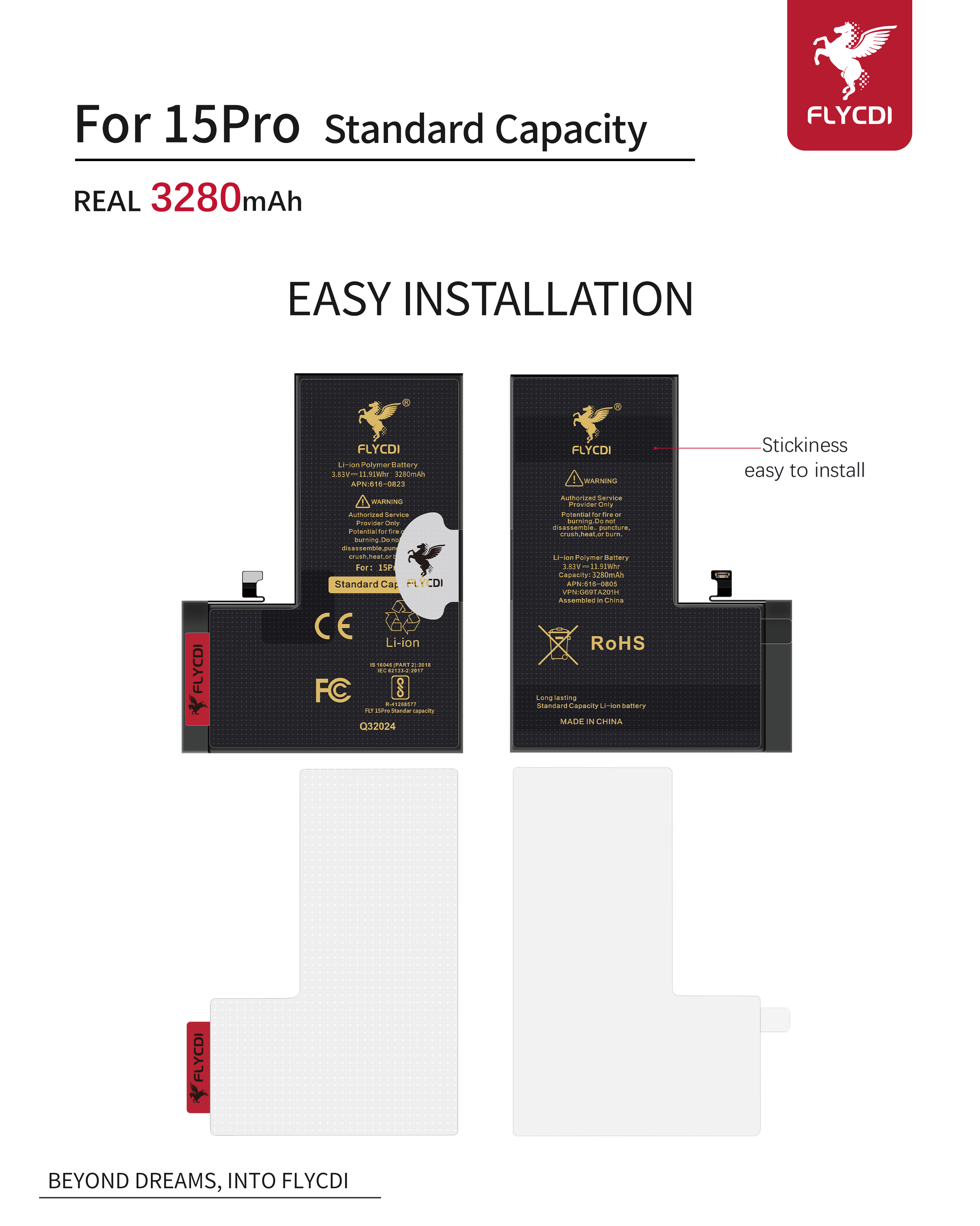 15 Pro Standard Capacity 