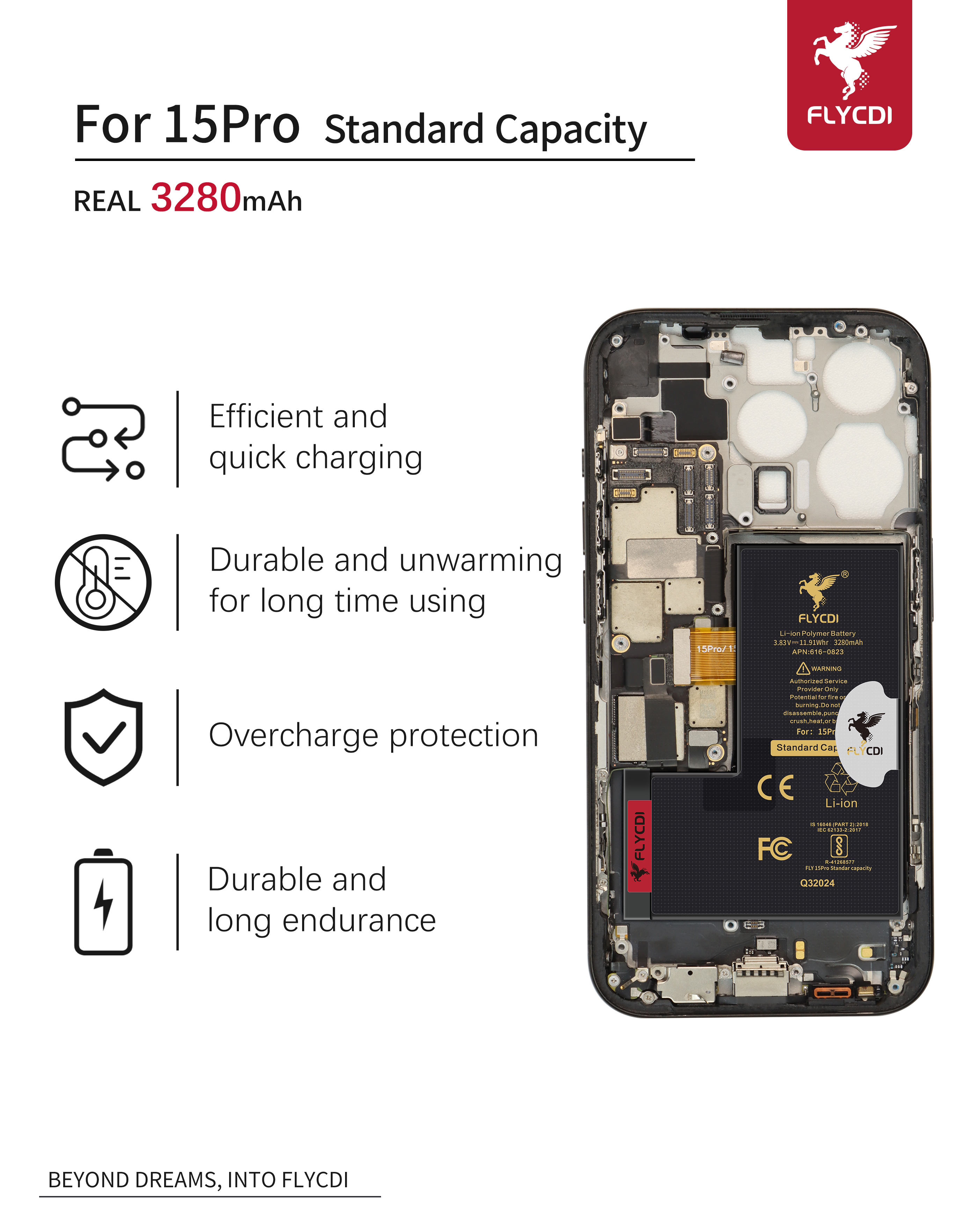 15 Pro Standard Capacity 