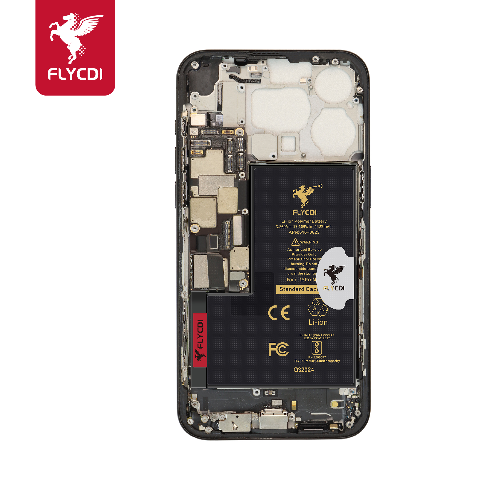 15 Pro Max Standard Capacity