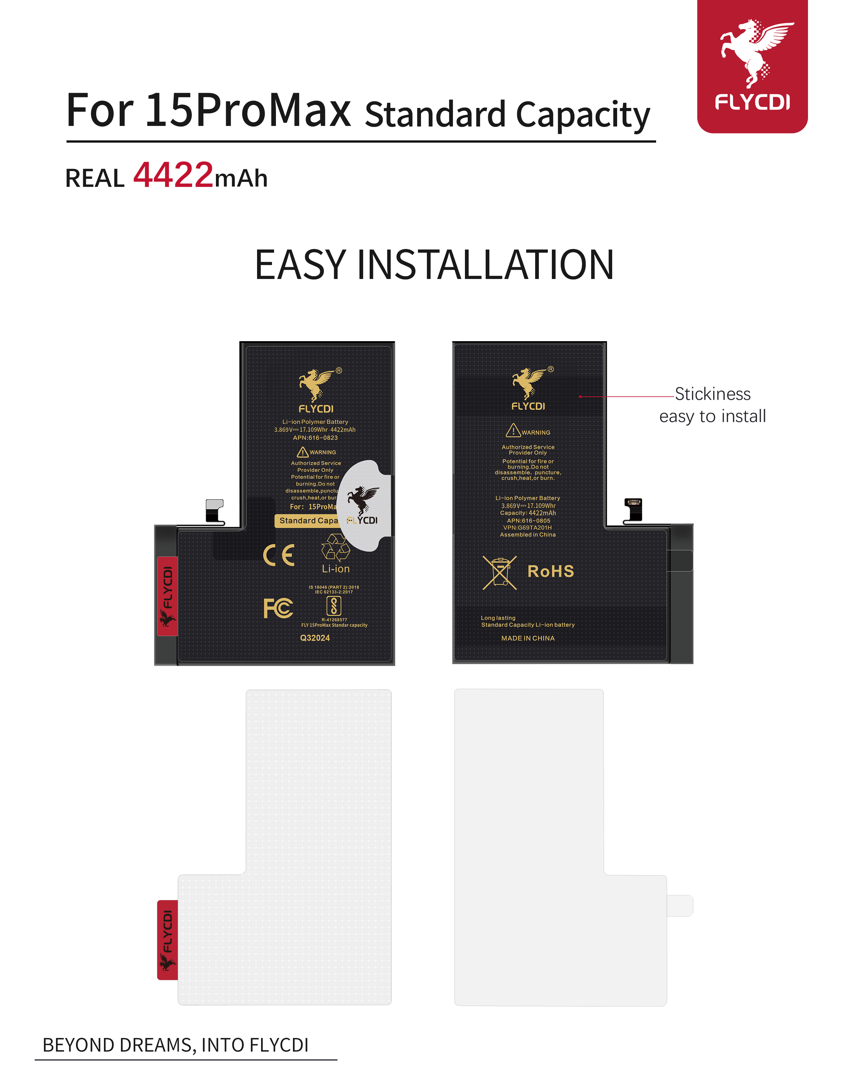 15 Pro Max Standard Capacity