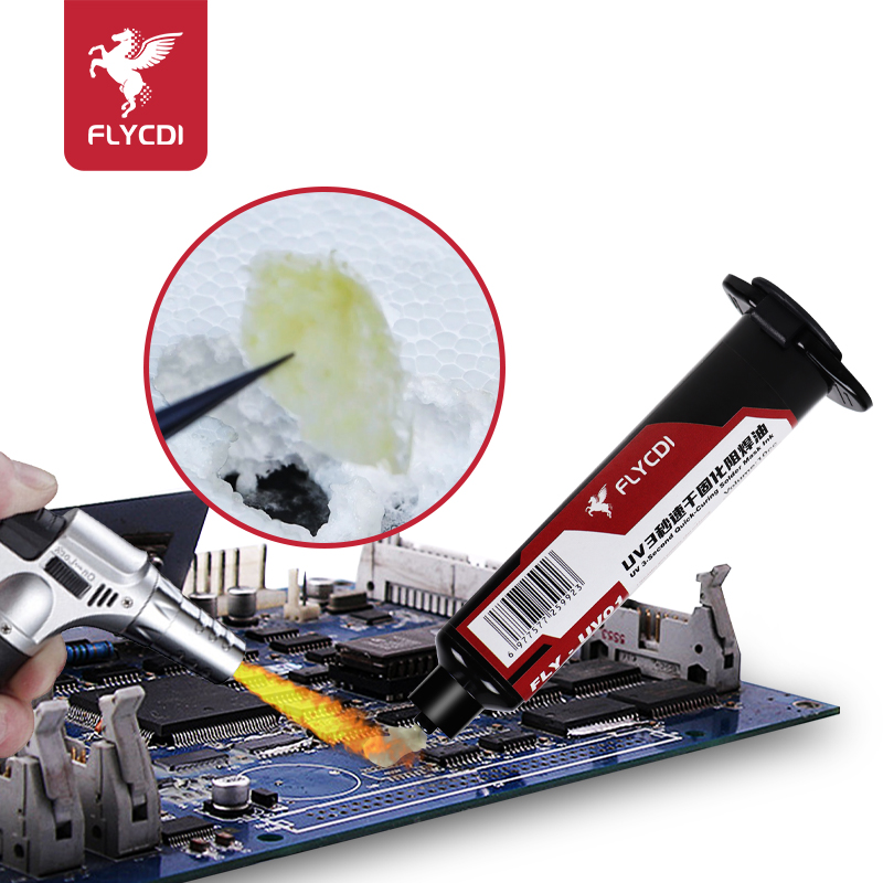 3-Second Quick-Curing Solder Mask Ink