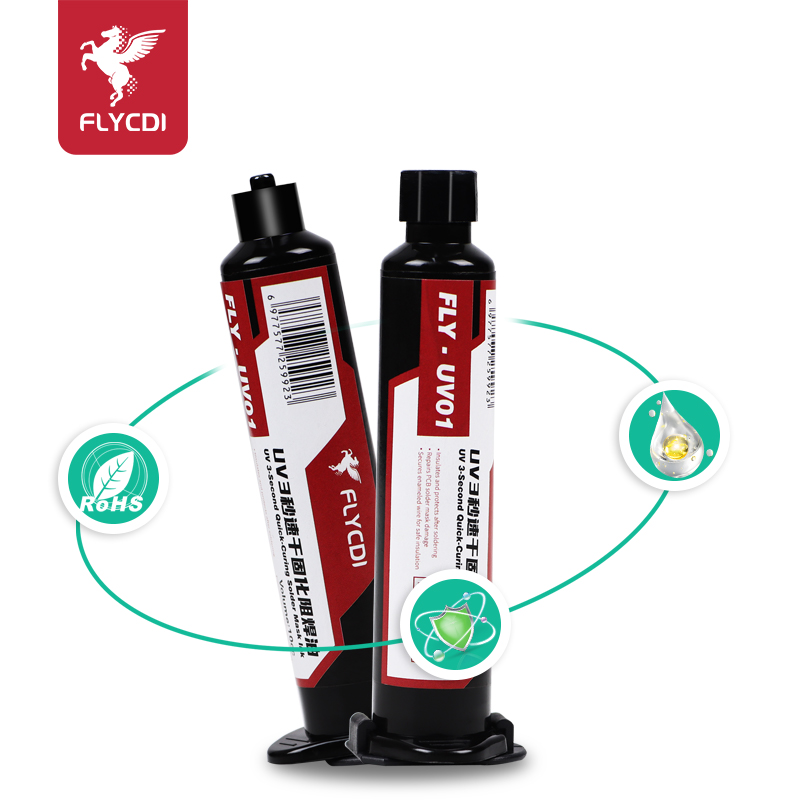 3-Second Quick-Curing Solder Mask Ink
