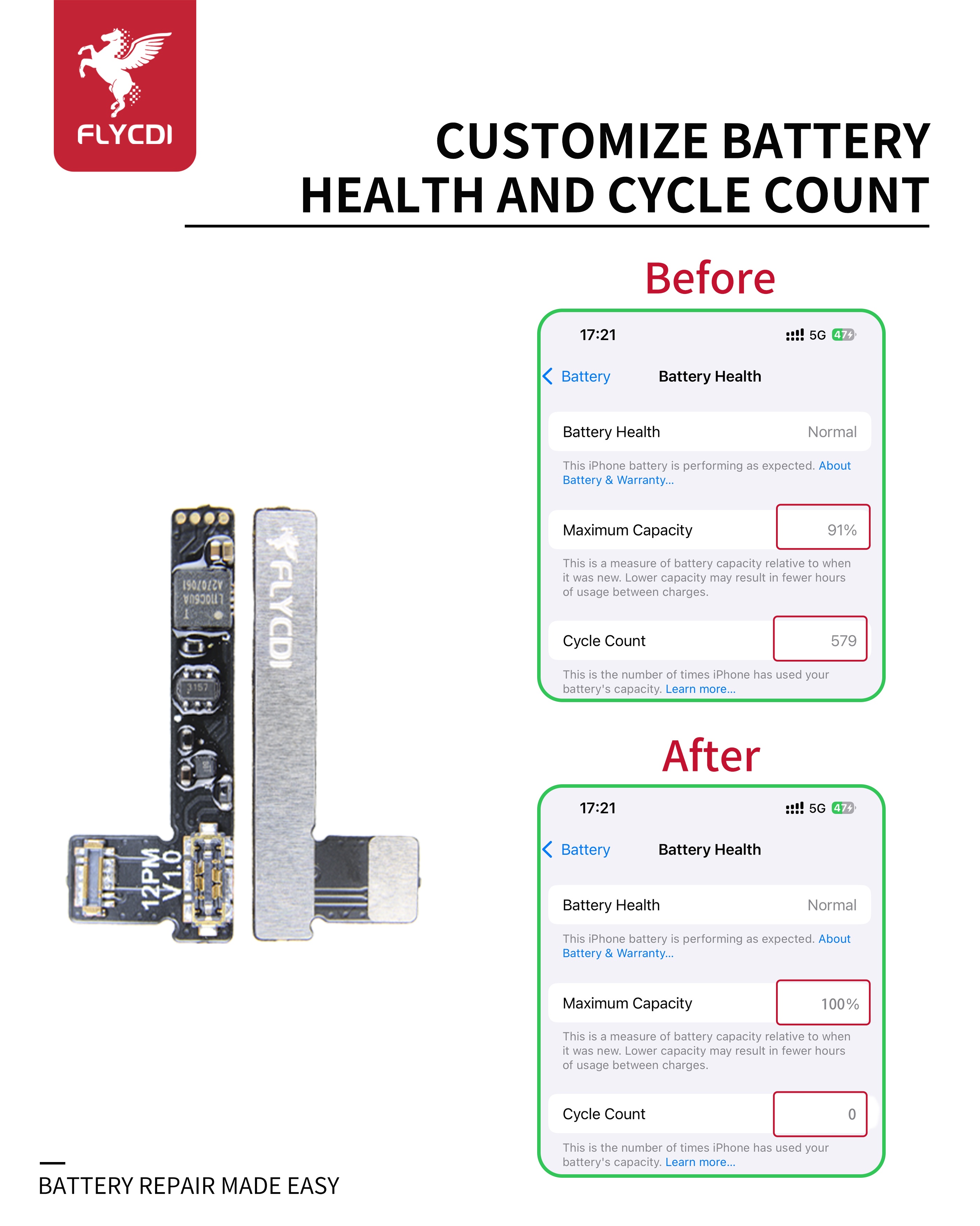 External Battery Repair Flex - 2