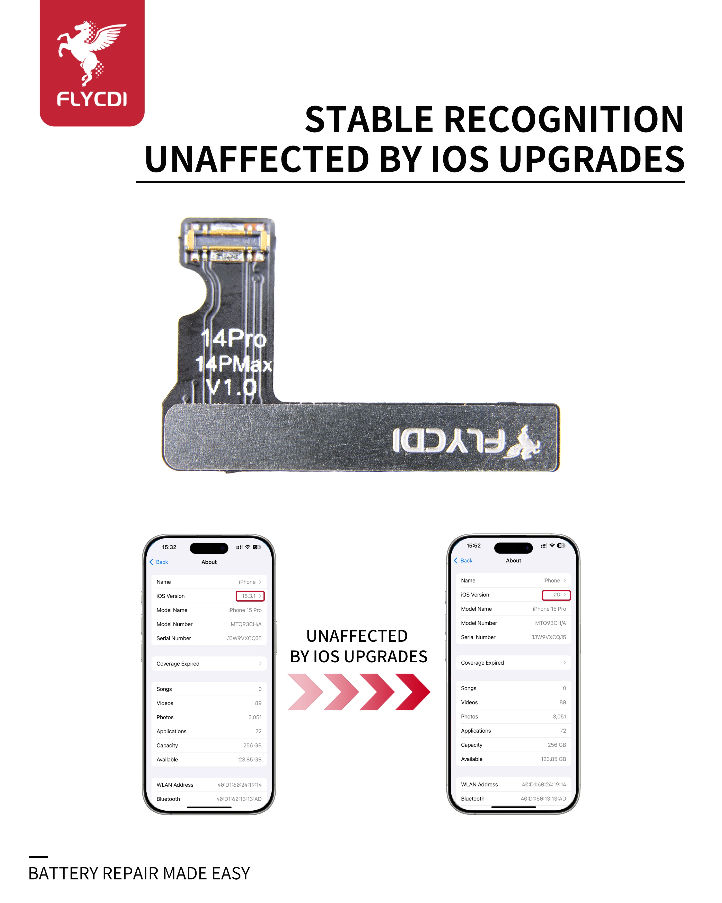 External Battery Repair Flex - 5