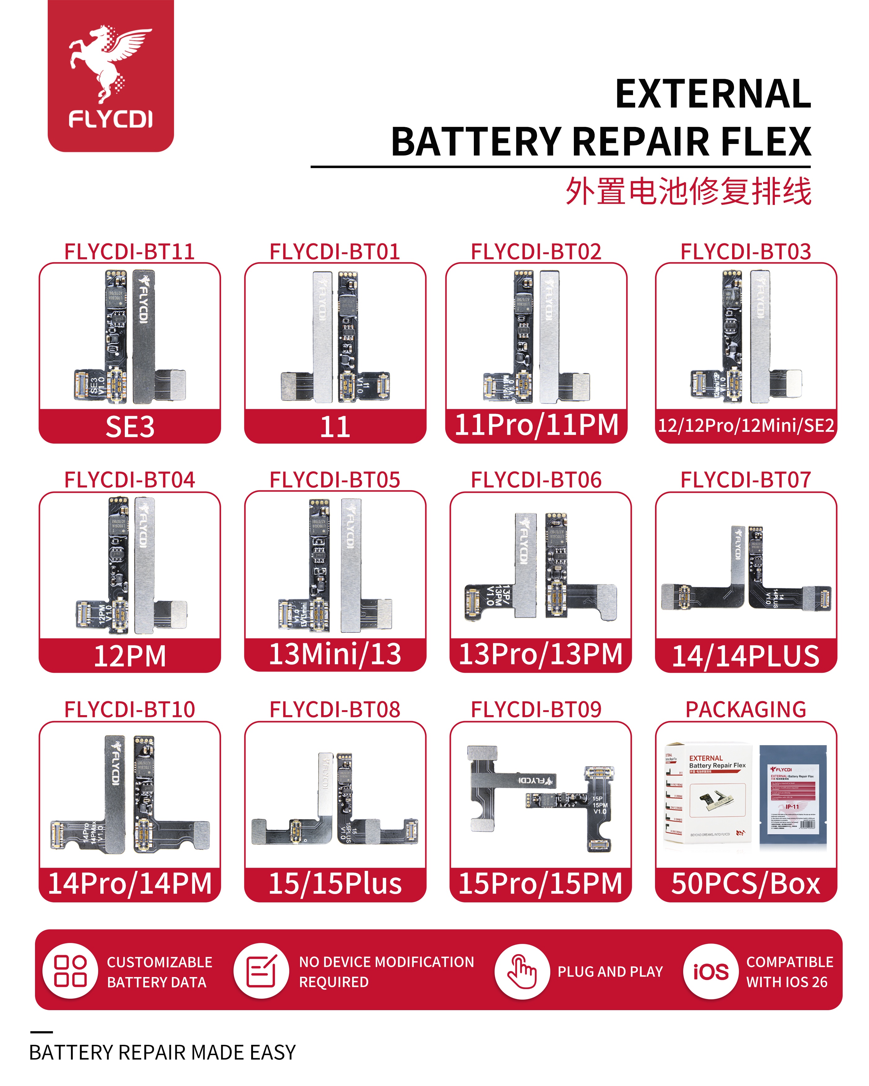 External Battery Repair Flex - 1