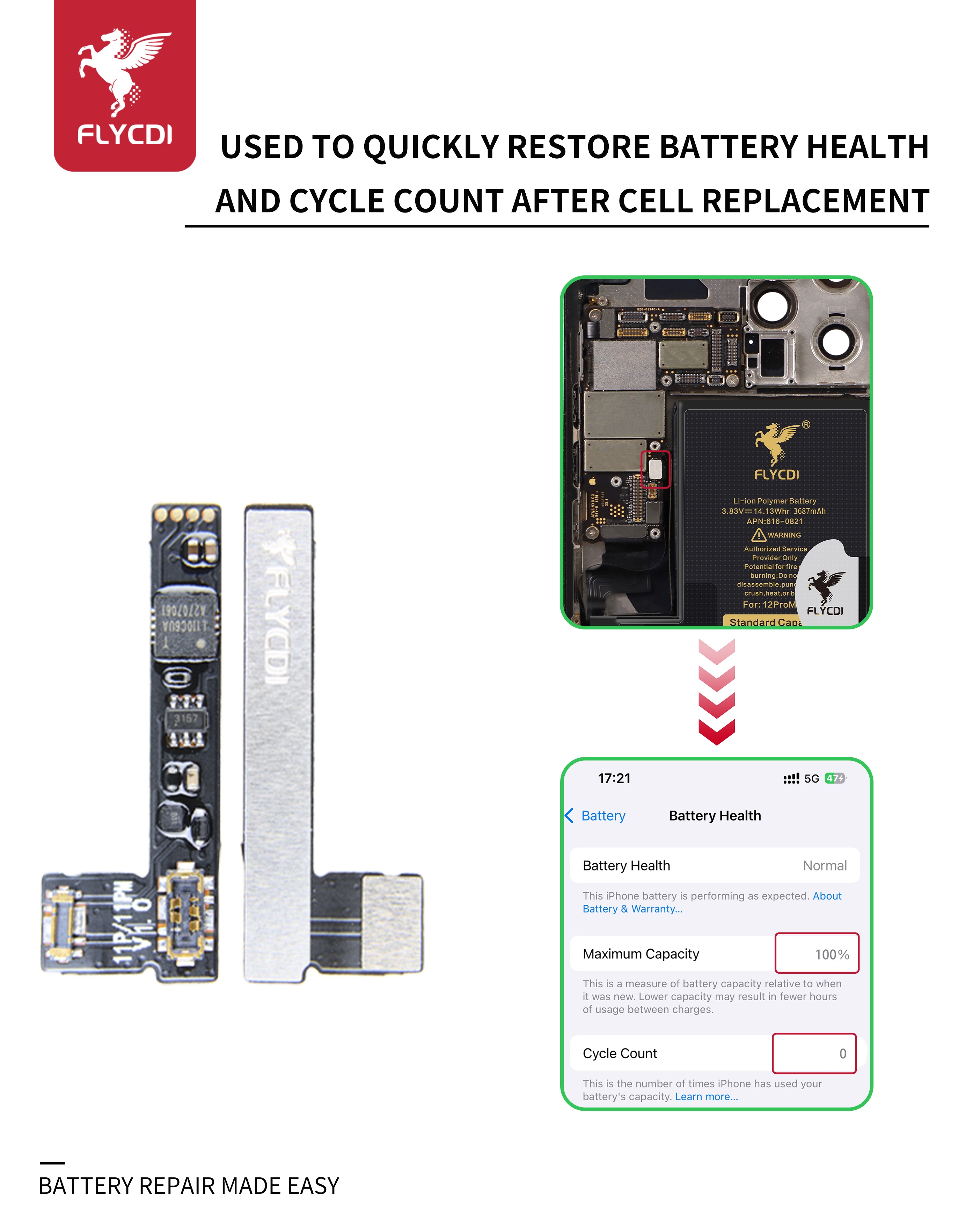 External Battery Repair Flex - 8